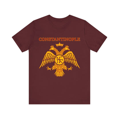 Maroon / S Constantinople Byzantine Empire T-Shirt