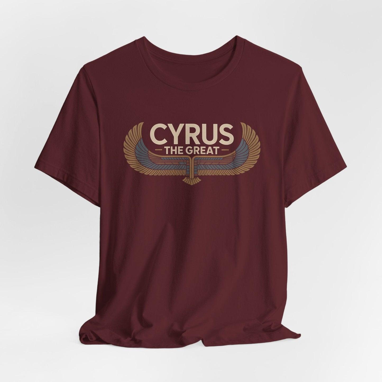 Maroon / S Cyrus the Great King of Persia T-Shirt