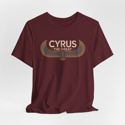 Maroon / S Cyrus the Great King of Persia T-Shirt