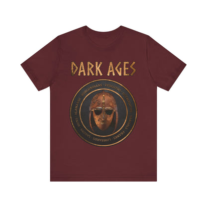 Maroon / S Dark Ages Barbarian Kingdoms and Tribes T-Shirt