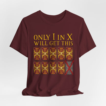 Maroon / S Decimation Pun - Funny Roman Legions T-Shirt