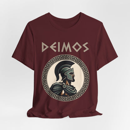 Maroon / S Deimos Greek God T-Shirt