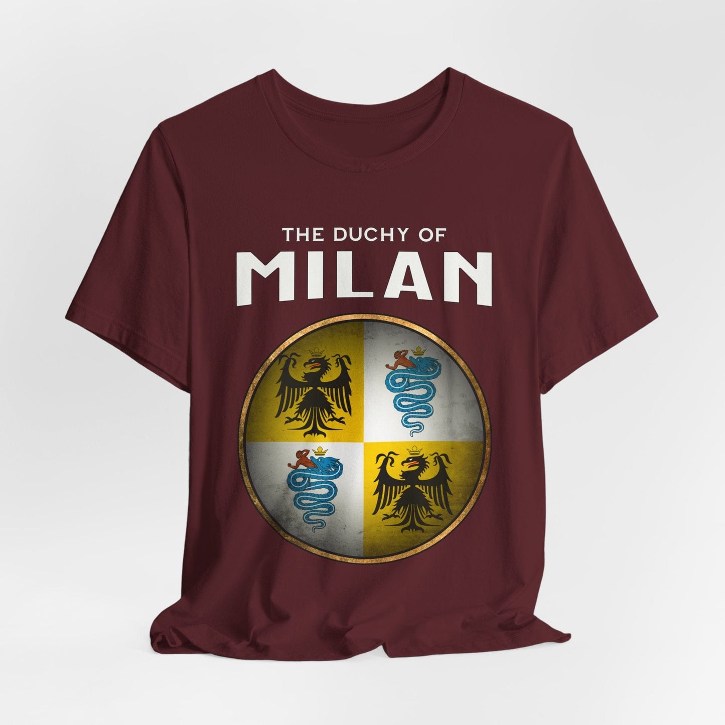 Maroon / S Duchy of Milan T-Shirt