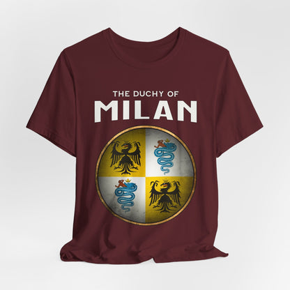 Maroon / S Duchy of Milan T-Shirt
