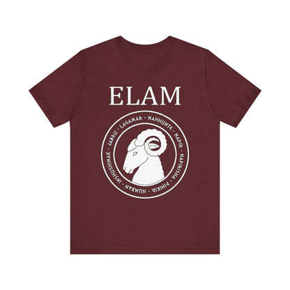 Maroon / S Elam - Ancient Elamite Gods T-Shirt