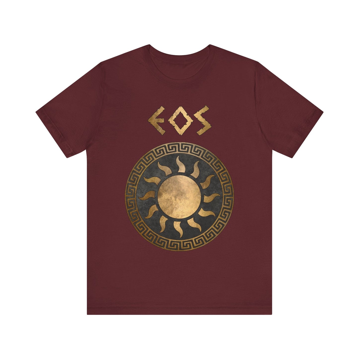 Maroon / S Eos Greek Goddess of the Dawn T-shirt
