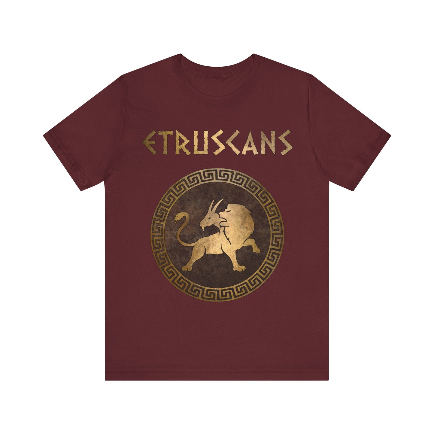 Maroon / S Etruscans T-Shirt