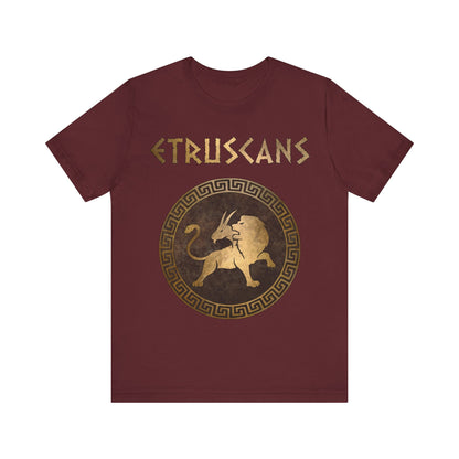 Maroon / S Etruscans T-Shirt