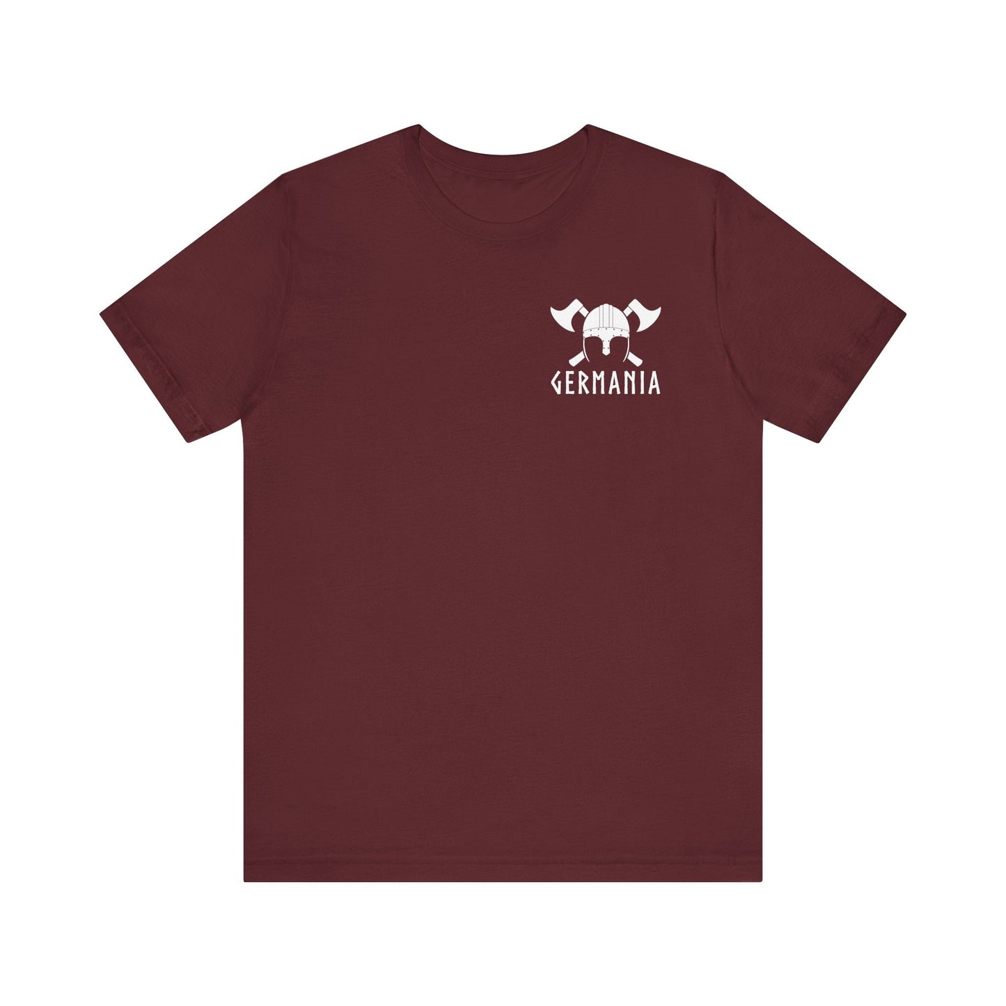 Maroon / S Germania Tribes Double Sided T-Shirt