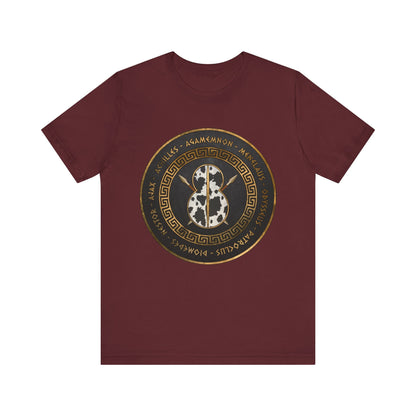 Maroon / S Greek Heroes of the Trojan War T-Shirt
