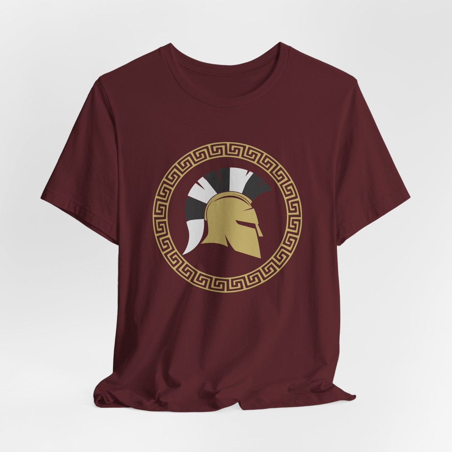 Maroon / S Greek Hoplite T-Shirt