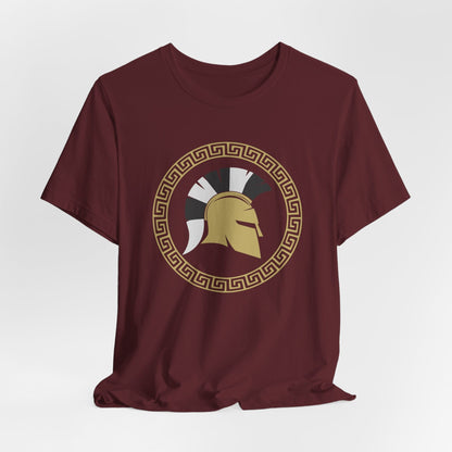 Maroon / S Greek Hoplite T-Shirt