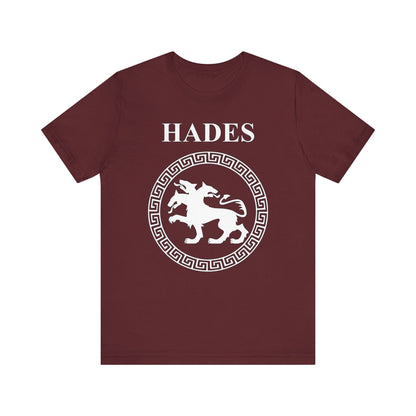 Maroon / S Hades Ancient Greek God T-Shirt