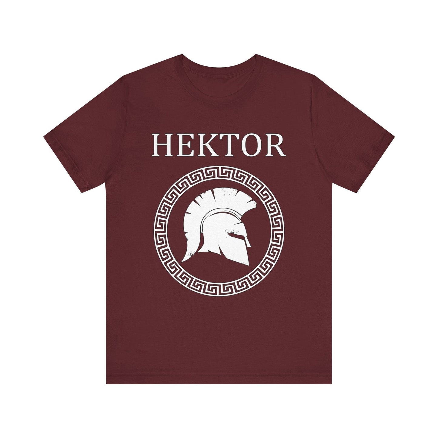 Maroon / S Hektor of Troy - Hero of the Trojan War T-Shirt
