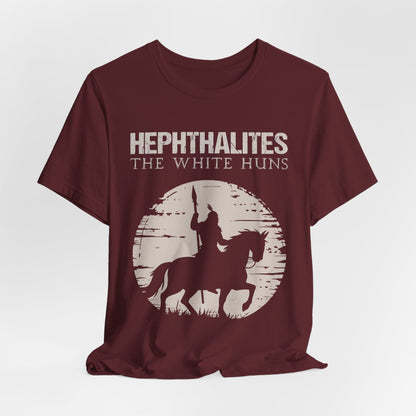 Maroon / S Hephthalites - The White Huns T-Shirt