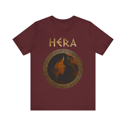 Maroon / S Hera Greek Goddess T-Shirt