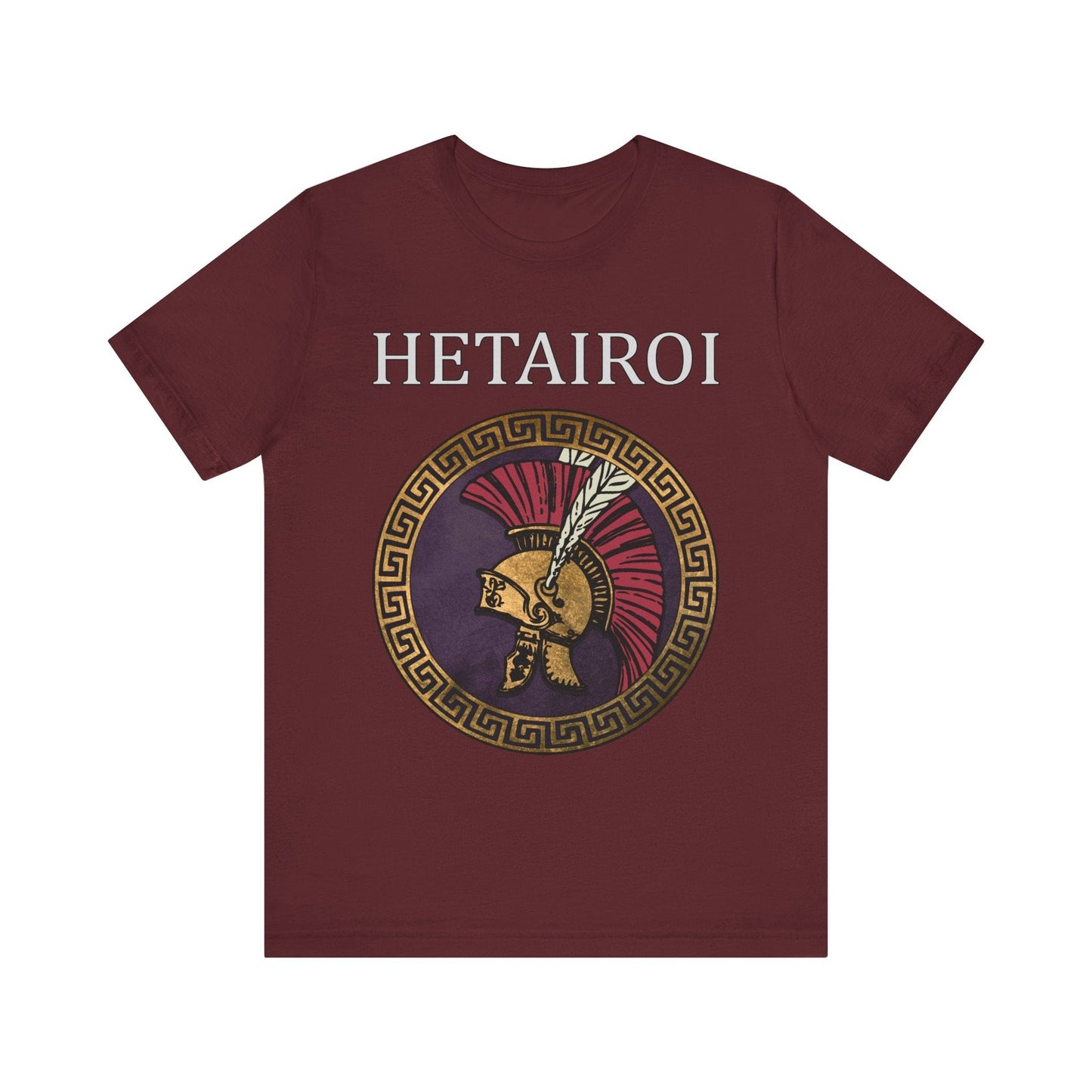 Maroon / S Hetairoi Companion Cavalry T-Shirt