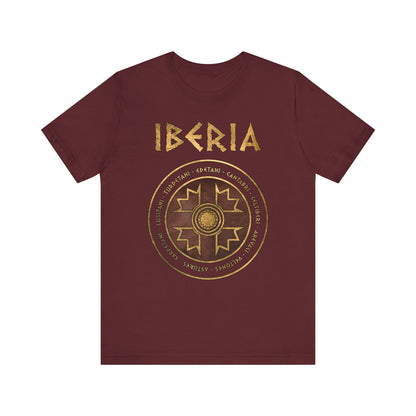 Maroon / S Iberia Ancient Tribes of the Iberian Peninsula History T-shirt