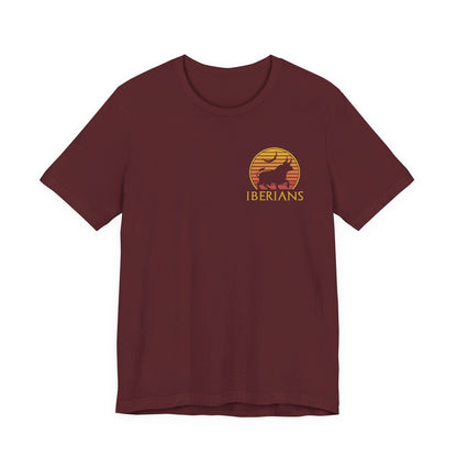 Maroon / S Iberians - Ancient Iberia Tribes Double Sided T-Shirt