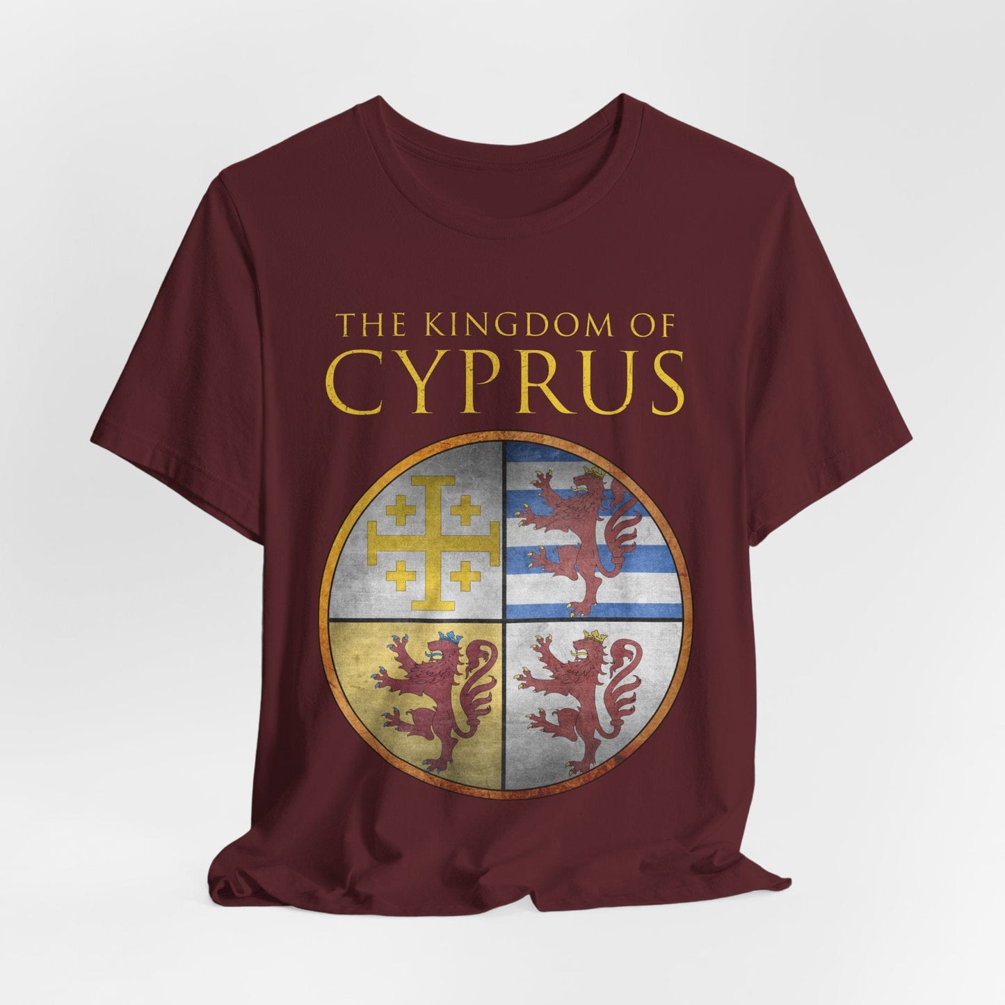 Maroon / S Kingdom of Cyprus T-Shirt