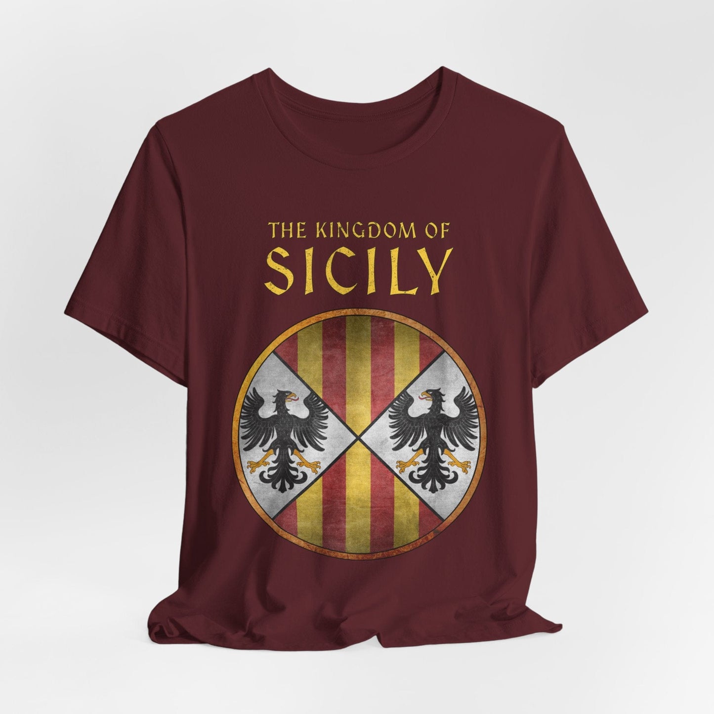 Maroon / S Kingdom of Sicily T-Shirt