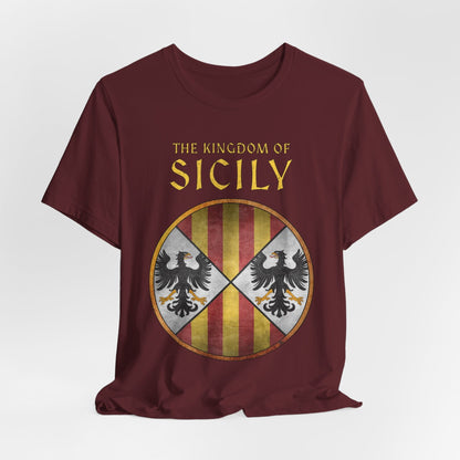 Maroon / S Kingdom of Sicily T-Shirt
