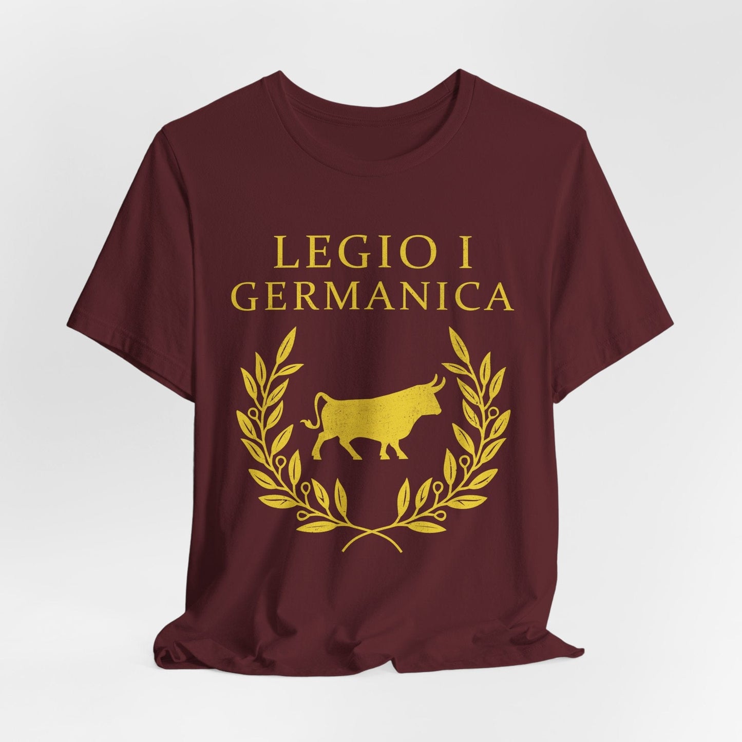 Maroon / S Legio I Germanica - Roman Legion T-Shirt