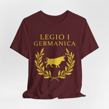 Maroon / S Legio I Germanica - Roman Legion T-Shirt