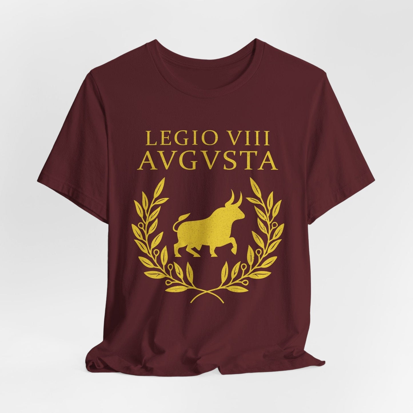 Maroon / S Legio VIII Augusta - Roman Legion T-Shirt