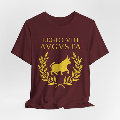 Maroon / S Legio VIII Augusta - Roman Legion T-Shirt