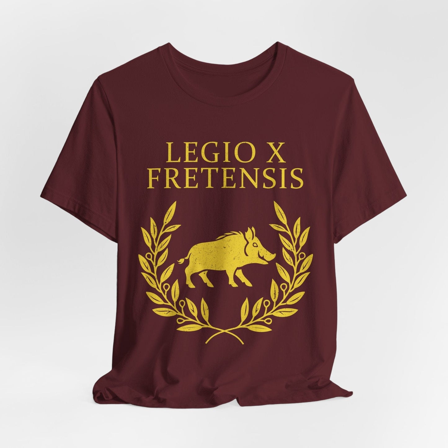 Maroon / S Legio X Fretensis - Roman Legion T-Shirt