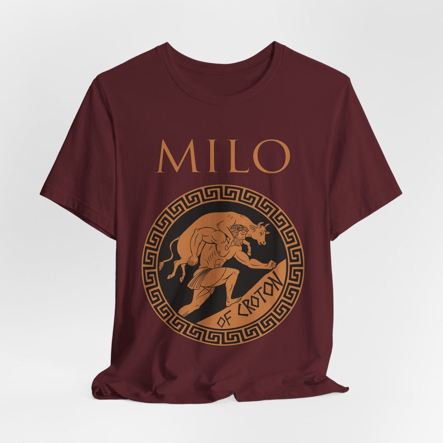 Maroon / S Milo of Croton T-Shirt