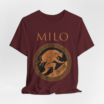 Maroon / S Milo of Croton T-Shirt