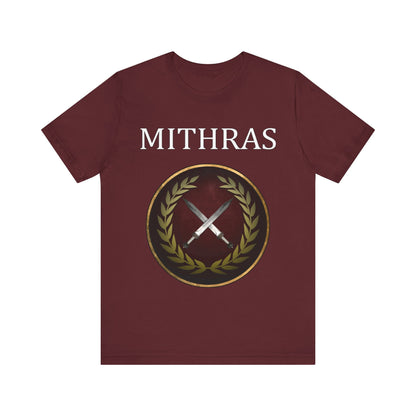 Maroon / S Mithras - Ancient Roman Cult of Mithras T-Shirt