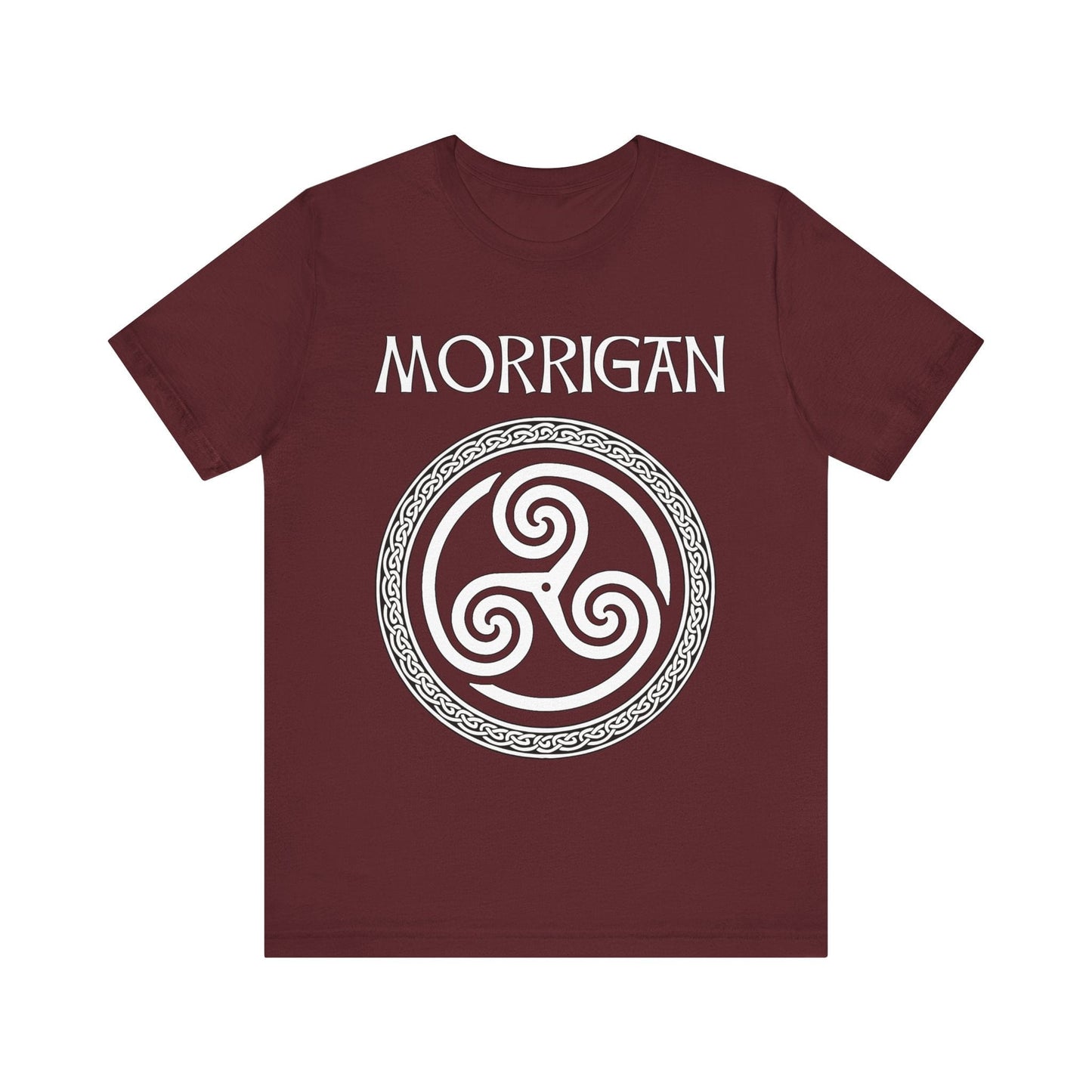 Maroon / S Morrigan Celtic Goddess T-Shirt