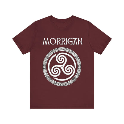 Maroon / S Morrigan Celtic Goddess T-Shirt