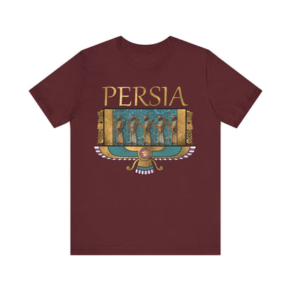 Maroon / S Persia - Immortals of the Achaemenid Persian Empire T-shirt