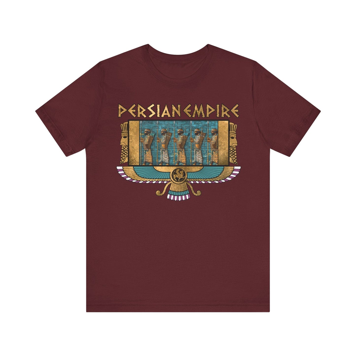 Maroon / S Persian Empire - Achaemenid Persia T-Shirt