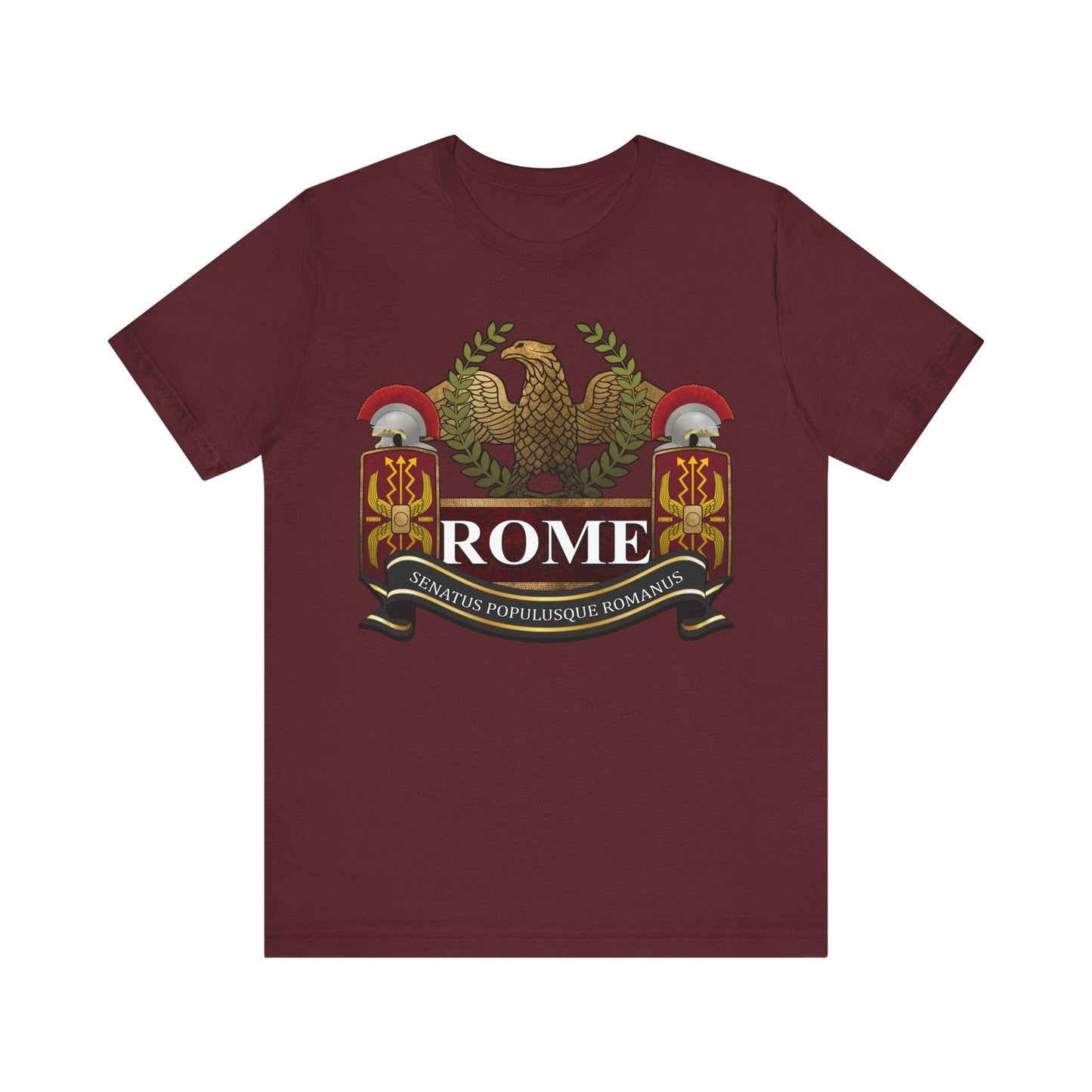Maroon / S Roman Empire - Eagle of the Legions T-Shirt