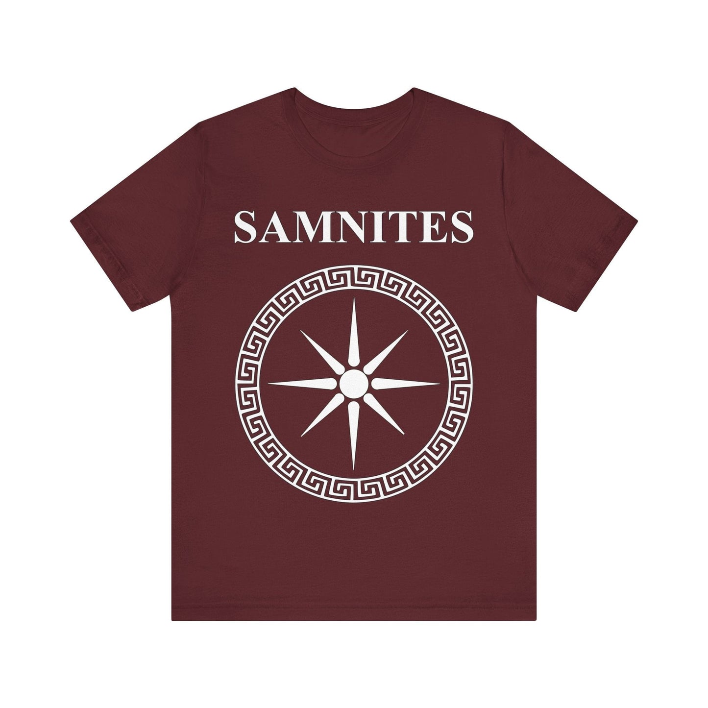 Maroon / S Samnites Shield T-Shirt