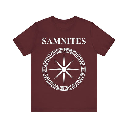 Maroon / S Samnites Shield T-Shirt