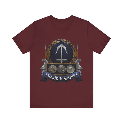 Maroon / S Seleukid Empire Symbol - Seleucus I Nicator - Seleucid Army T-Shirt
