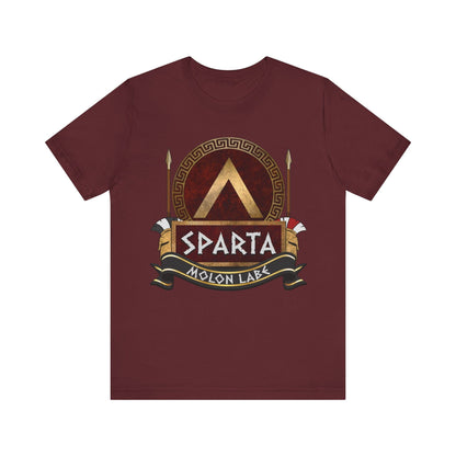 Maroon / S Sparta - Lacedaemonian Arms and Armor - Spartan Army T-shirt