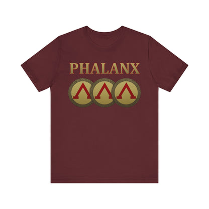 Maroon / S Spartan Phalanx T-shirt