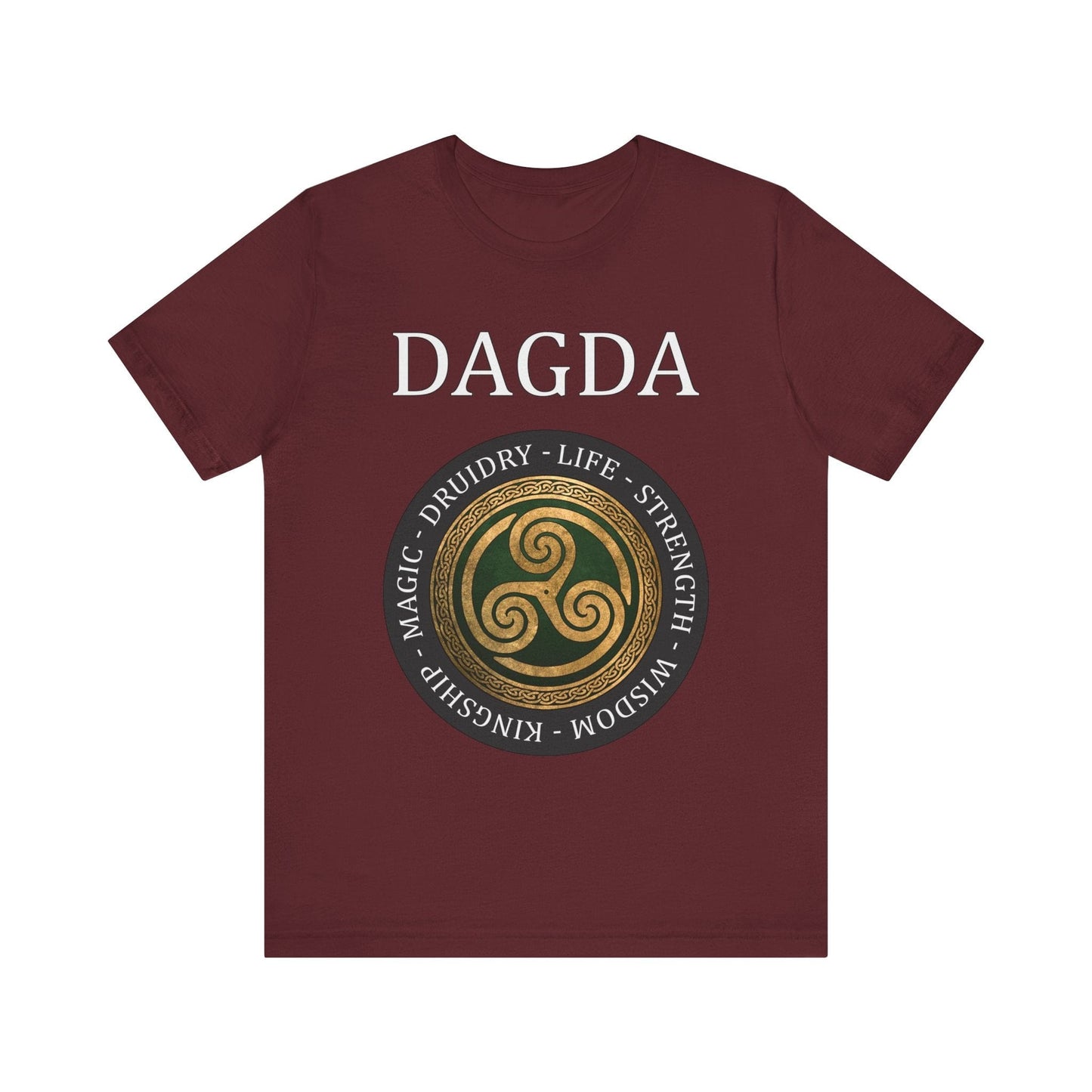Maroon / S The Dagda Ancient Celtic God T-Shirt