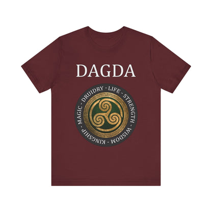 Maroon / S The Dagda Ancient Celtic God T-Shirt