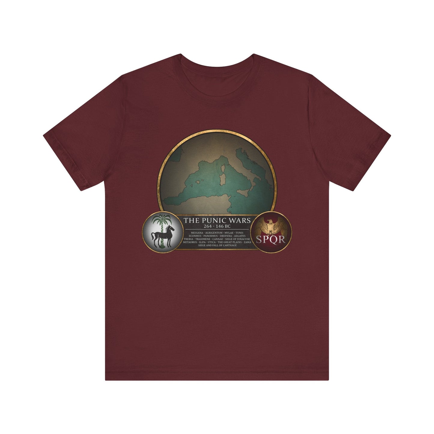 Maroon / S The Punic Wars T-Shirt