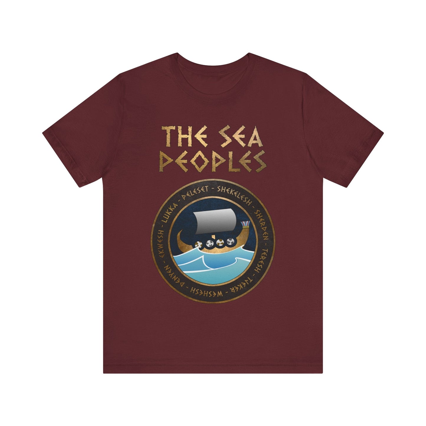 Maroon / S The Sea Peoples T-Shirt