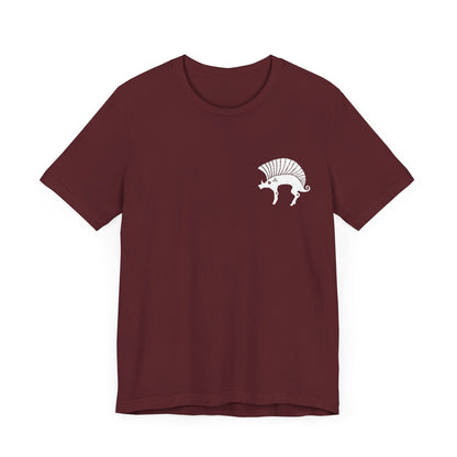 Maroon / S Tribes of Gaul - Gallic Boar Double Sided T-Shirt