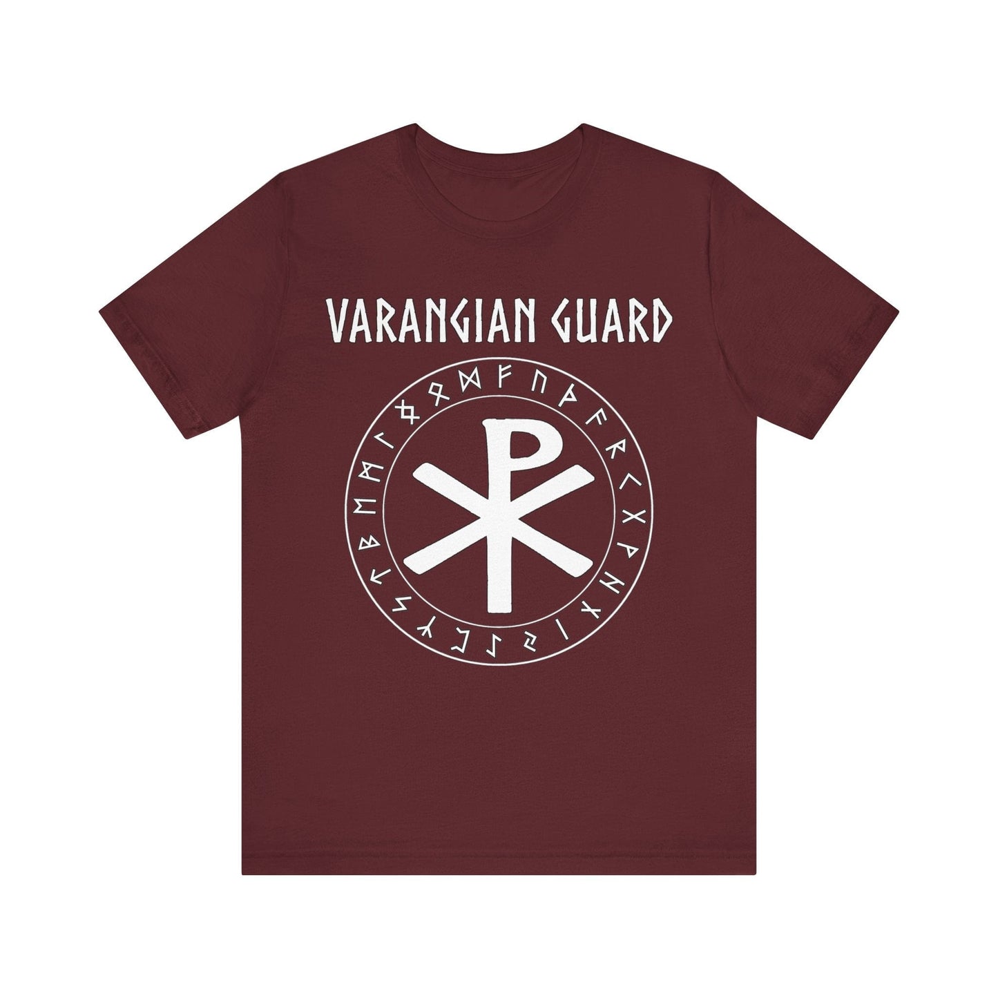 Maroon / S Varangian Guard Byzantine Empire T-shirt
